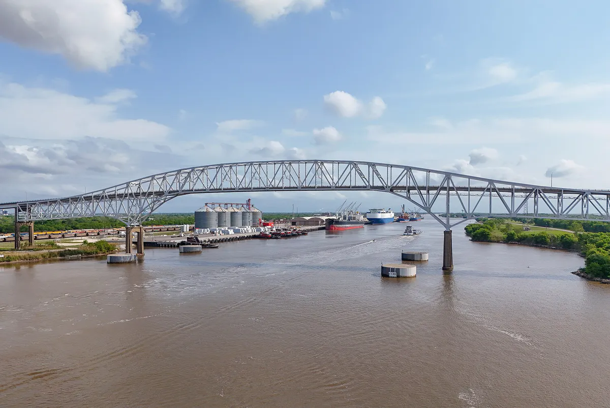 Gulfgate Bridge - Martin Luther King Bridge (Port Arthur, Texas)