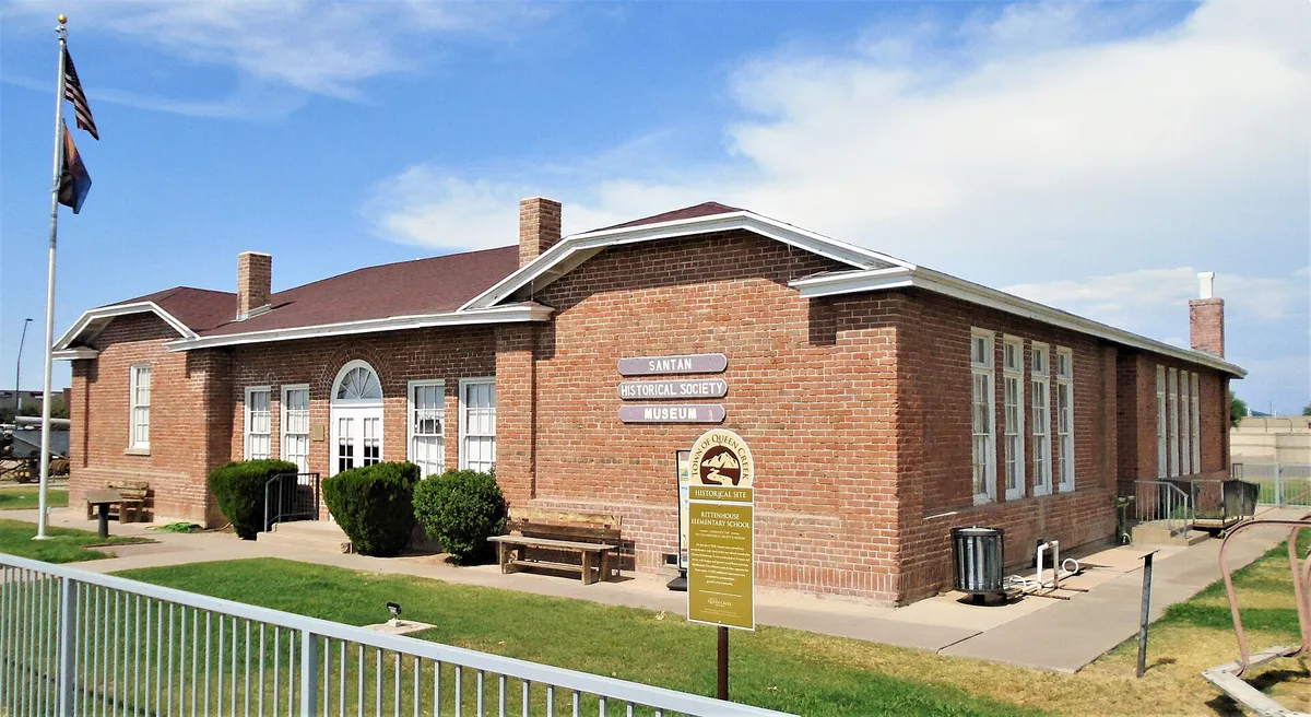 2021 Rittenhouse Elementary School, San Tan Historical Society Museum from south in Queen Creek, Arizona