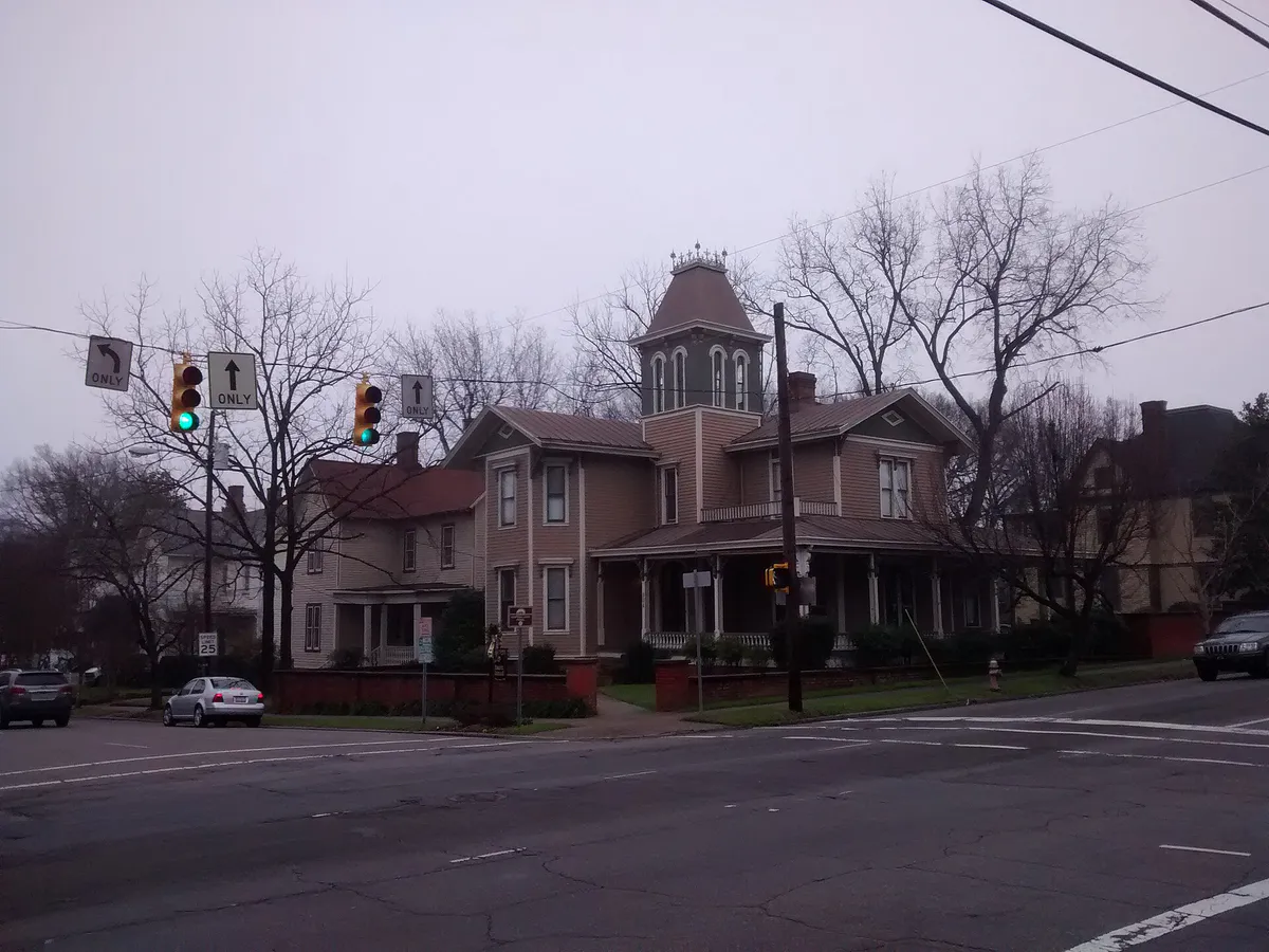 Oakwood Historic District - corner of Person St and Jones St in Raleigh, North Carolina