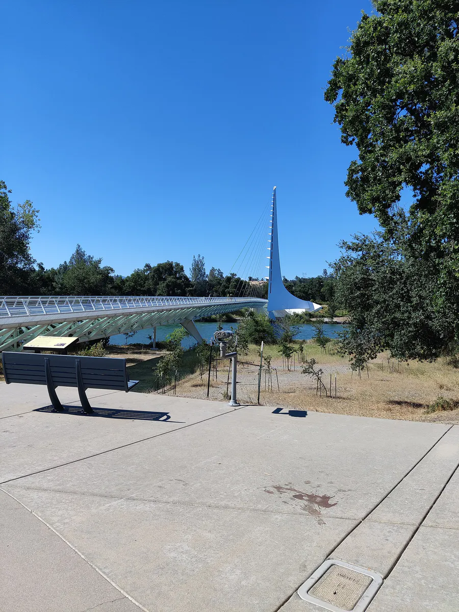 Sundial Bridge in Redding, California