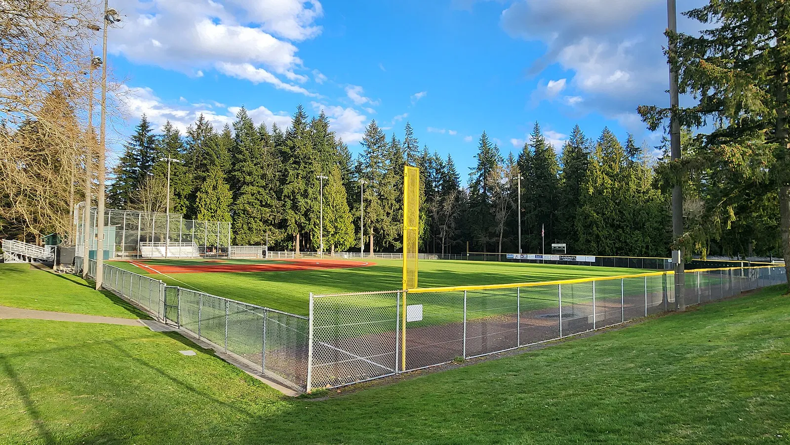 Hartman Park Ballfield in Redmond, Washington