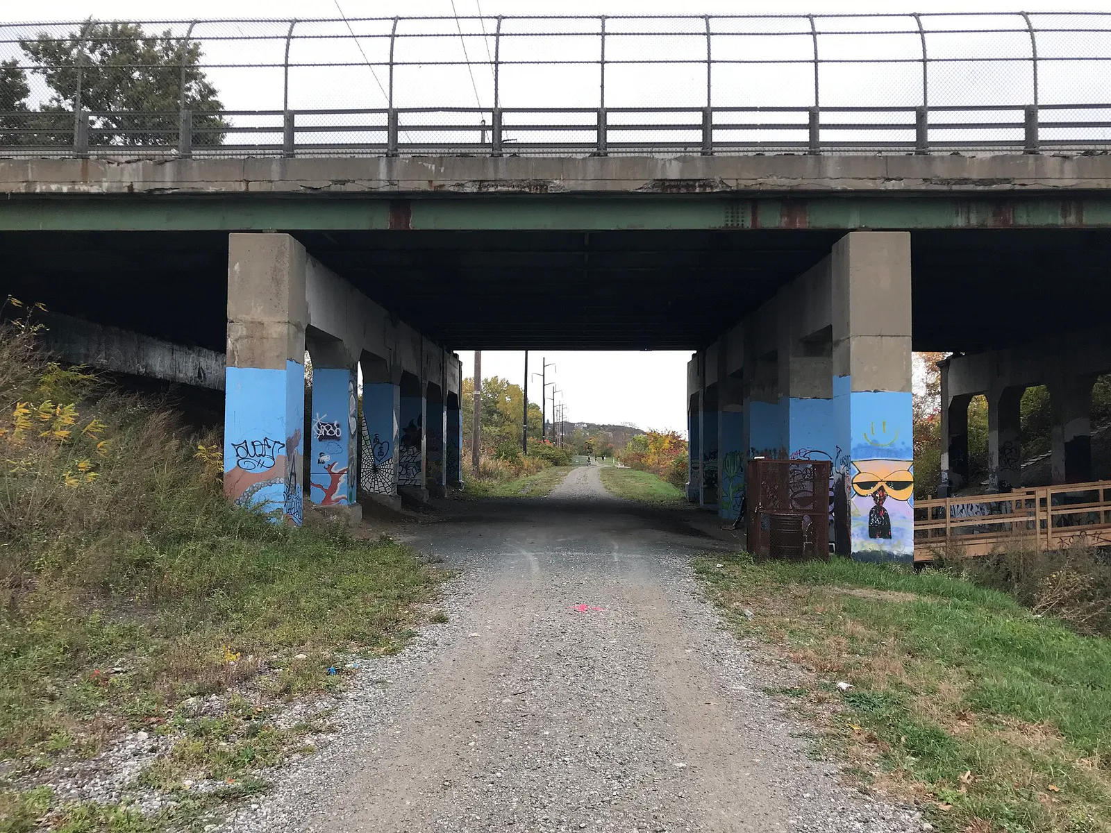 Northern Strand Community Trail underpass, Revere MA, Massachusetts