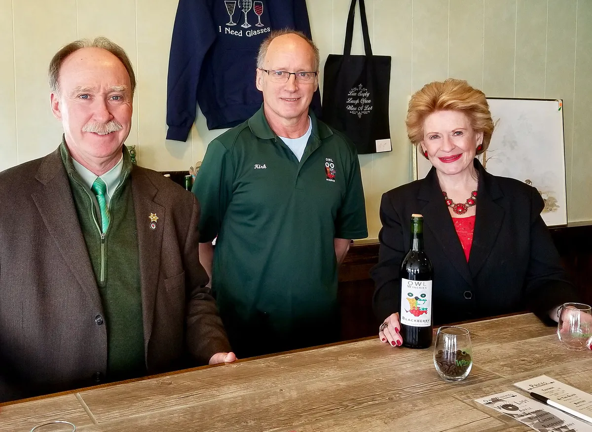I loved visiting Owl Wineries in Roseville, a great new family-owned business using Michigan fruit to make amazing wines! (25552465317)