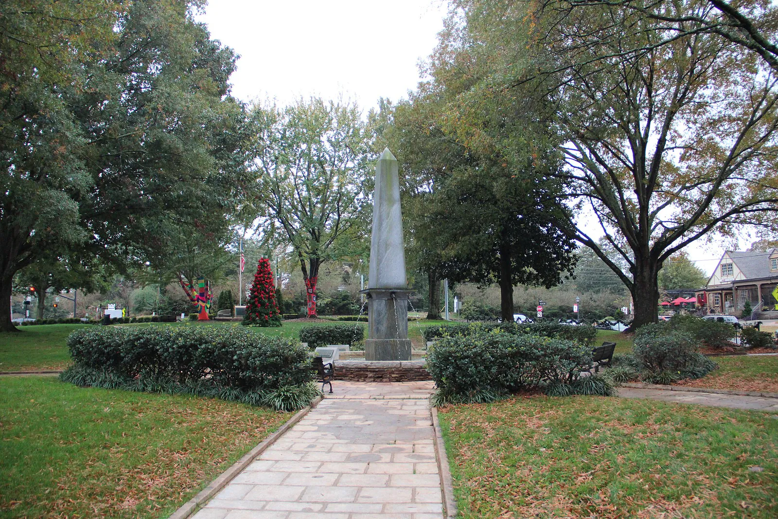 Roswell GA Town Square, Nov 2017, Georgia