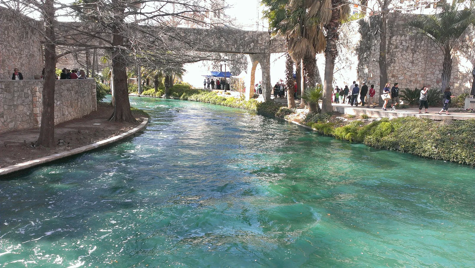San Antonio Texas River Walk circa 2018