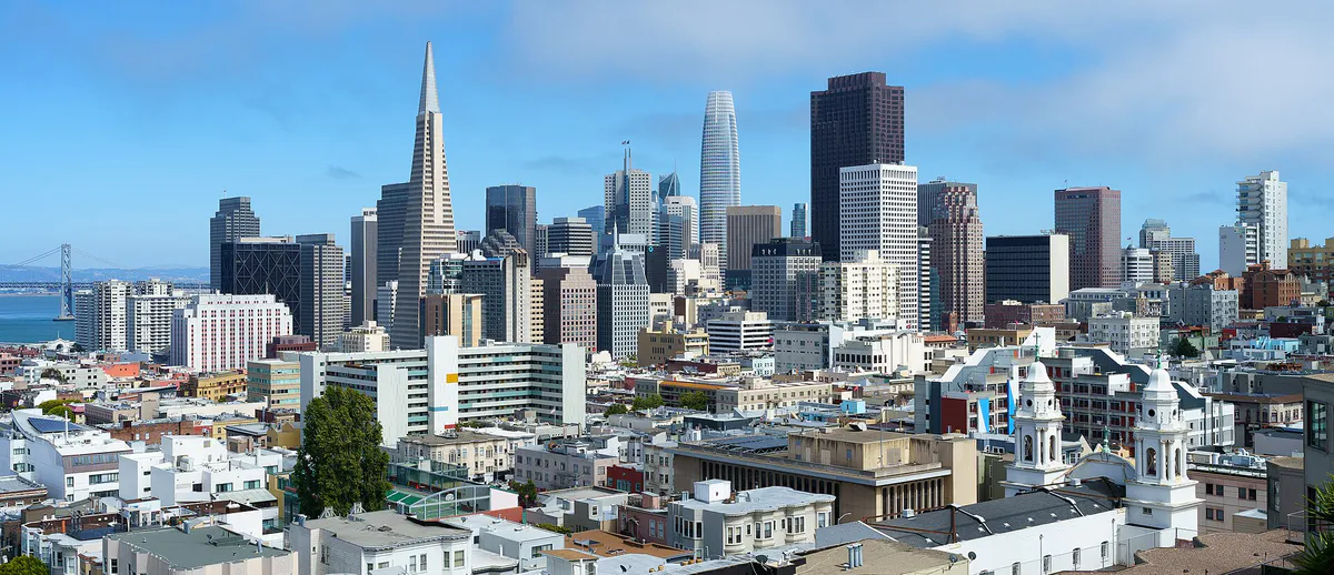 View of San Francisco from Ina Coolbrith Park-01445, California