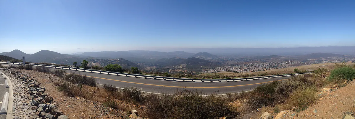 Double Peak Park south in San Marcos, California