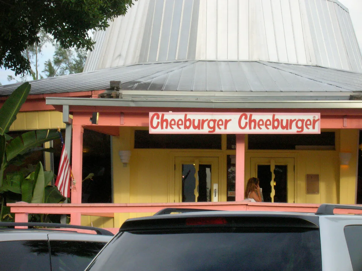 Cheeburger Cheeburger restaurant in Sanibel, Florida