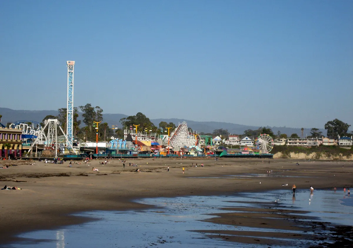 Santa Cruz, CA USA - Santa Cruz Beach Boardwalk - panoramio (1), California