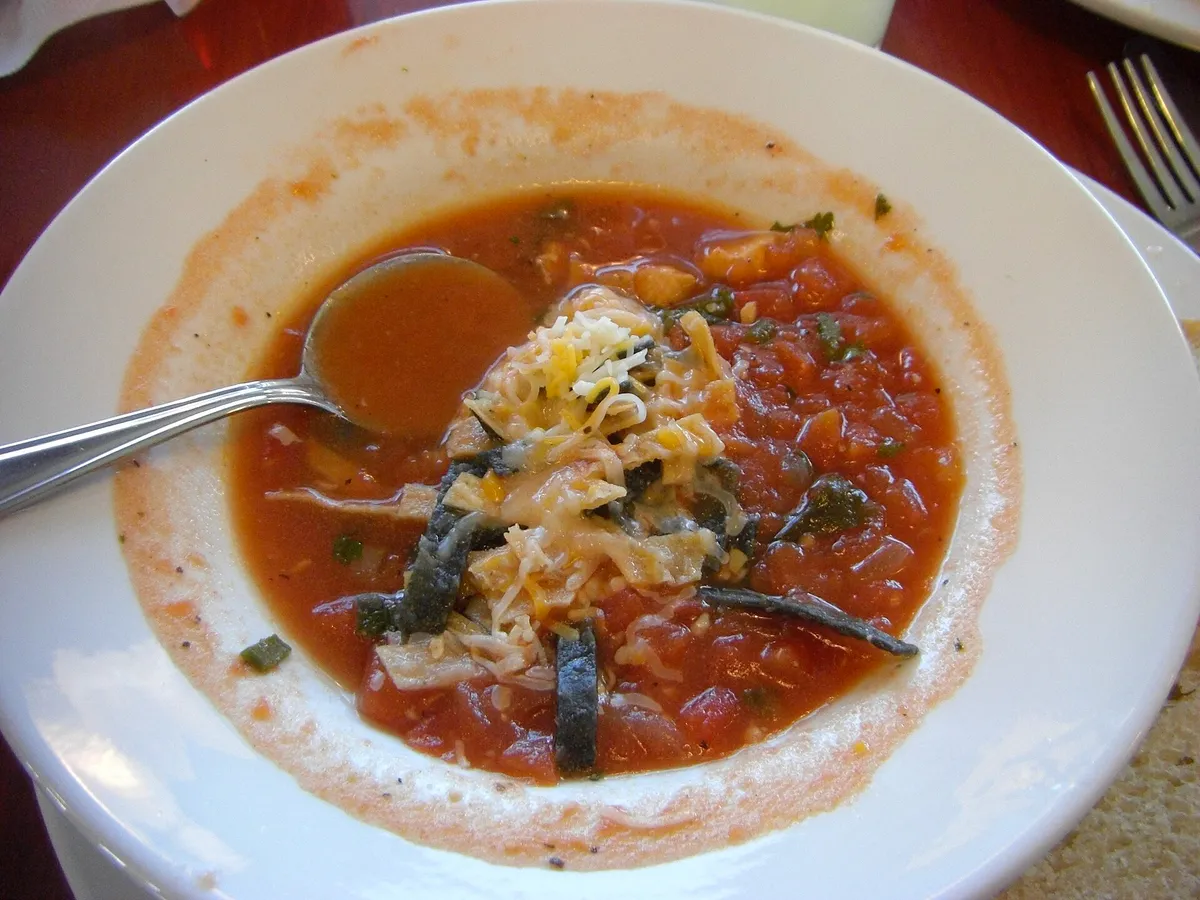 Chicken Tortilla Soup, Museum Hill (3162580718) in Santa Fe, New Mexico