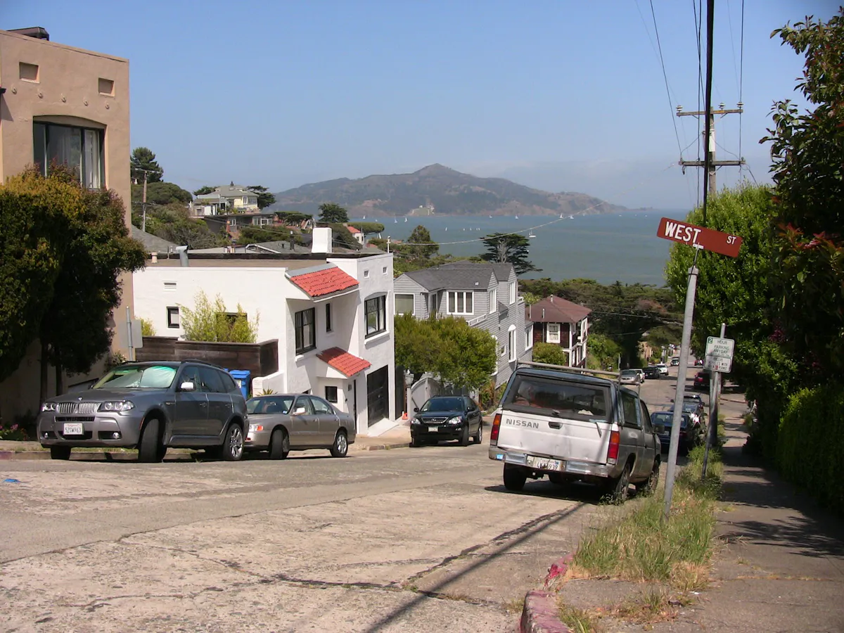 Sausalito (view on Bay), California