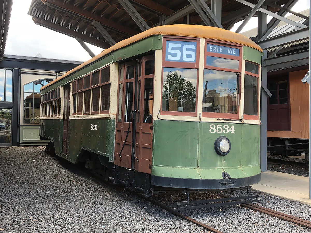 PTC-Trolley-56-Electric CIty Trolley Museum in Scranton, Pennsylvania