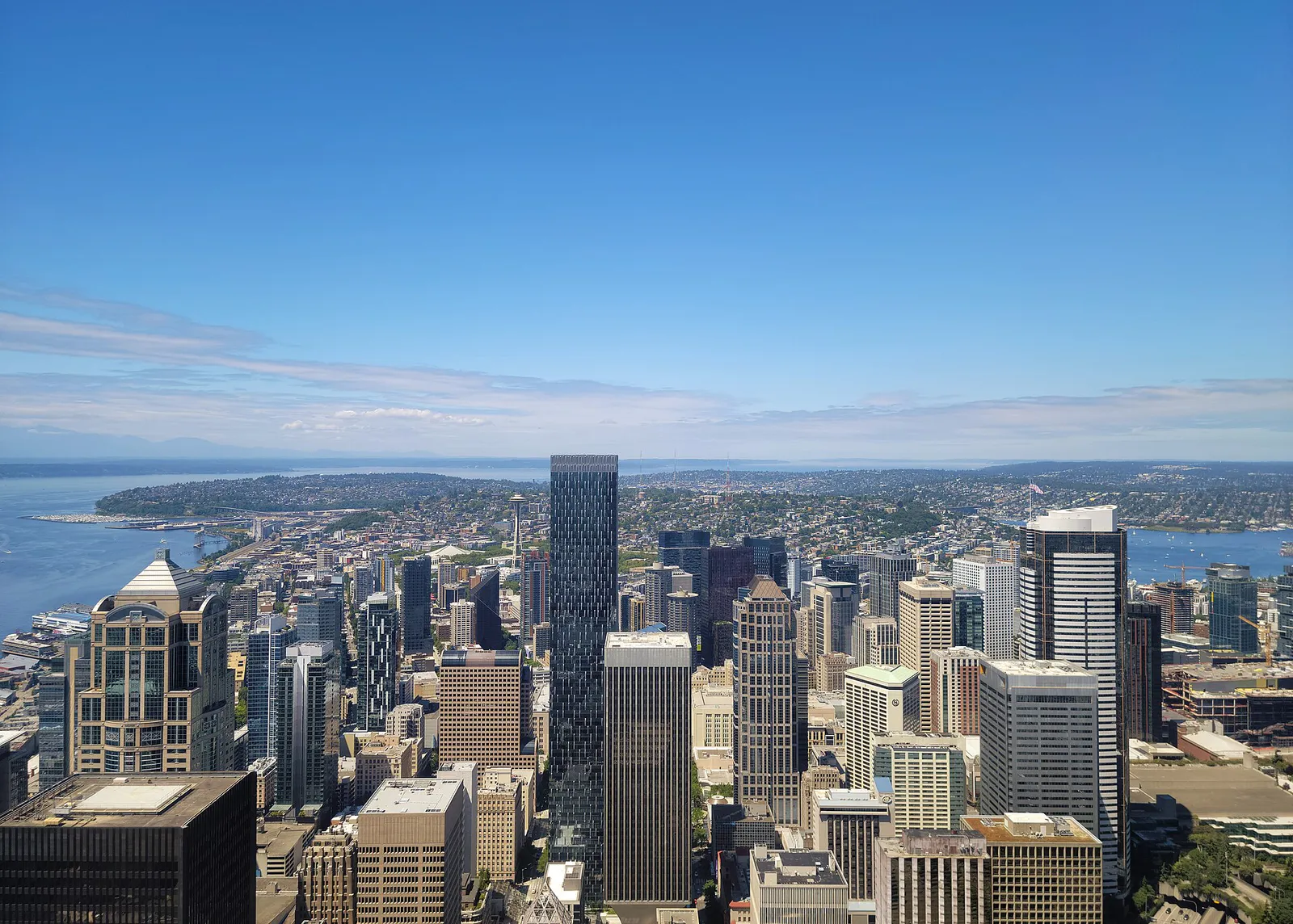 Seattle skyline 2021, Washington