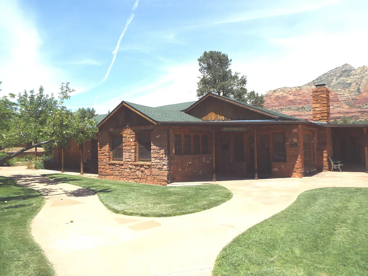 Sedona-Jordan Historical Park- Jordan Farmhouse-1932-2, Arizona