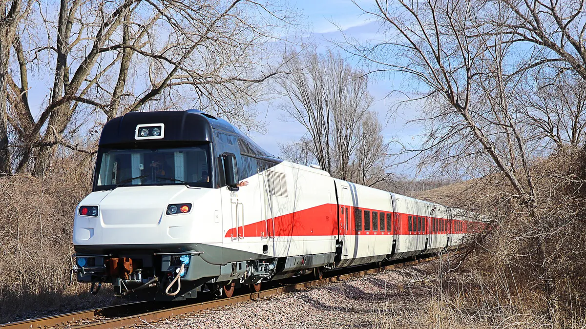 EB Talgo Special in Shawnee, KS 2-13-18, Kansas