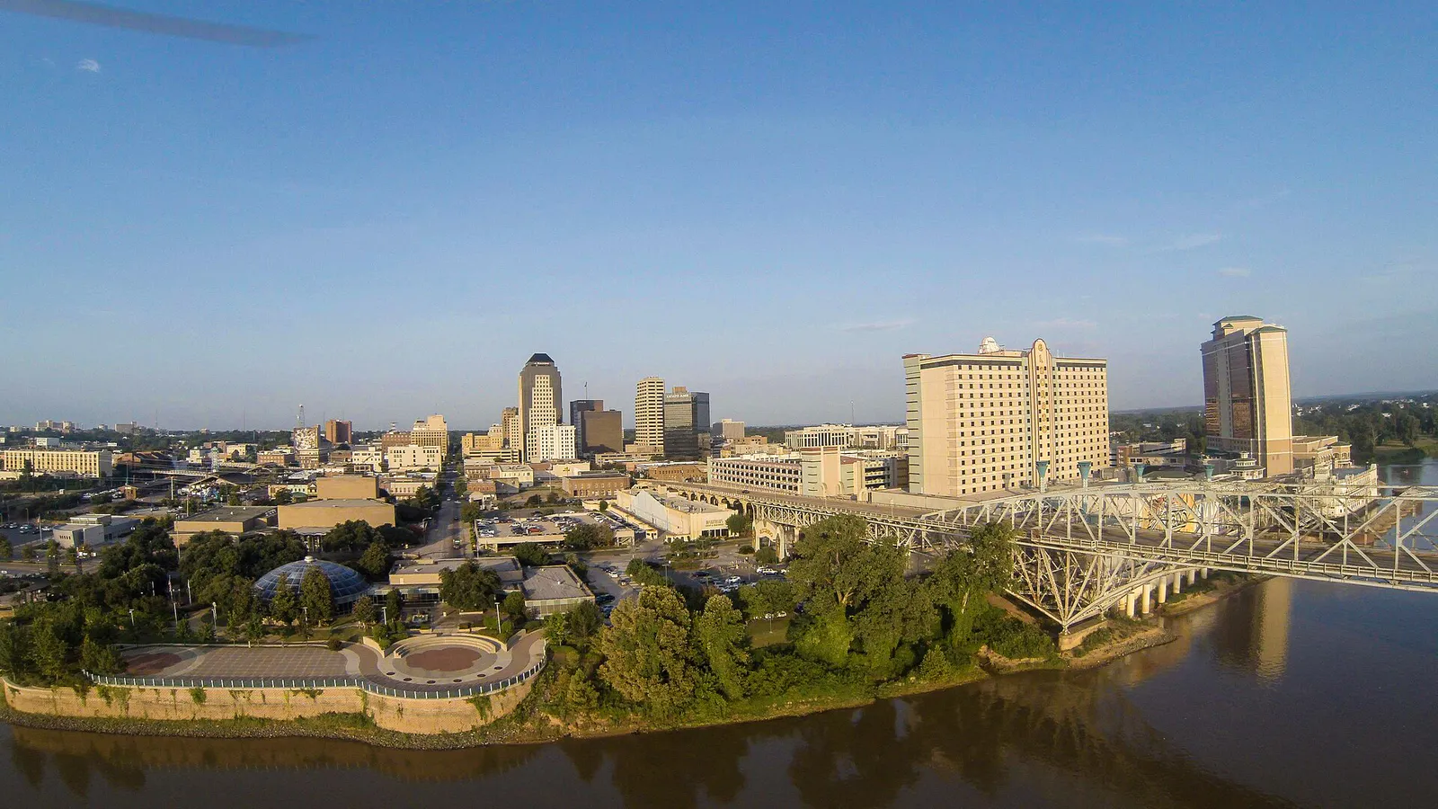 Downtown Shreveport Skyline, Louisiana