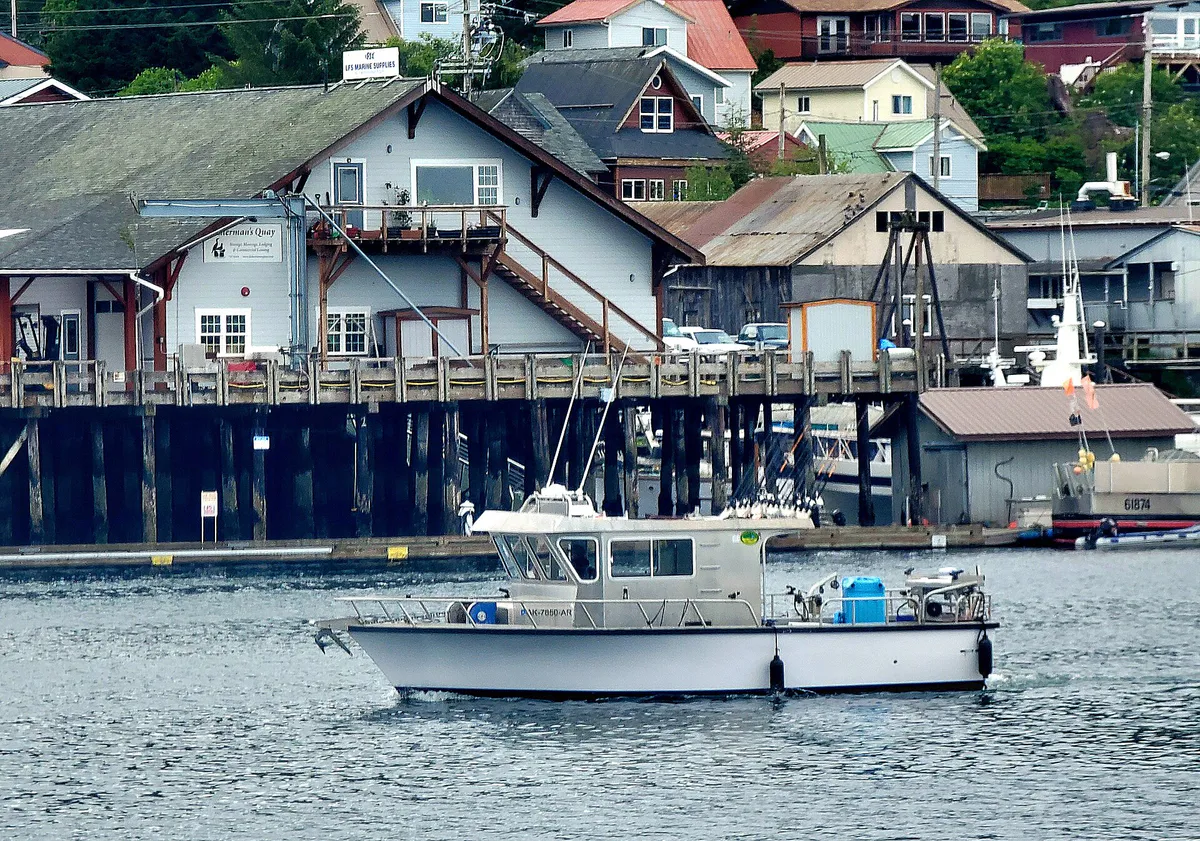 Sitka waterfront view, Alaska