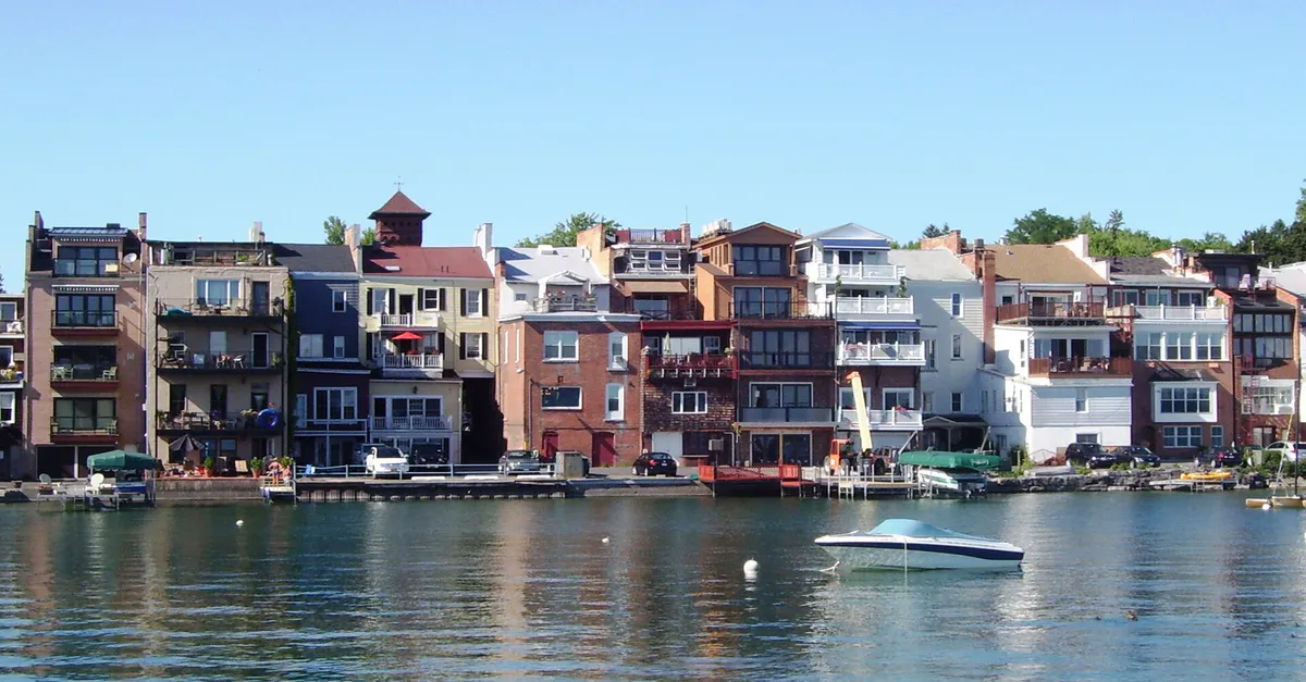 24 - 58 East Genesee Street rears from pier Skaneateles, New York