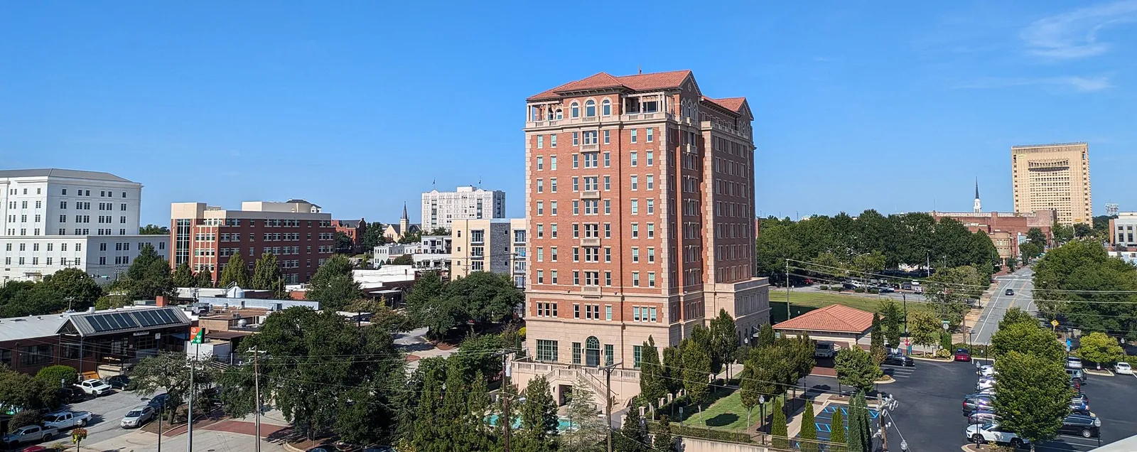 Spartanburg skyline - Sept. 2025, South Carolina