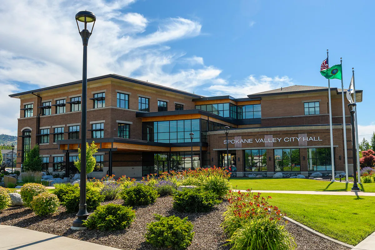 City of Spokane Valley (city hall, 2022-07-21), Washington