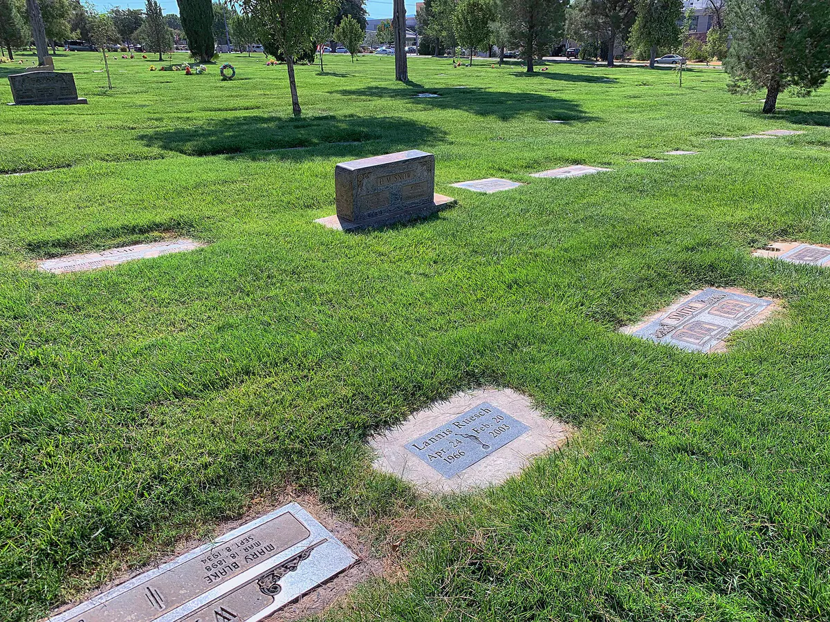 Graveyard In St. George Utah US