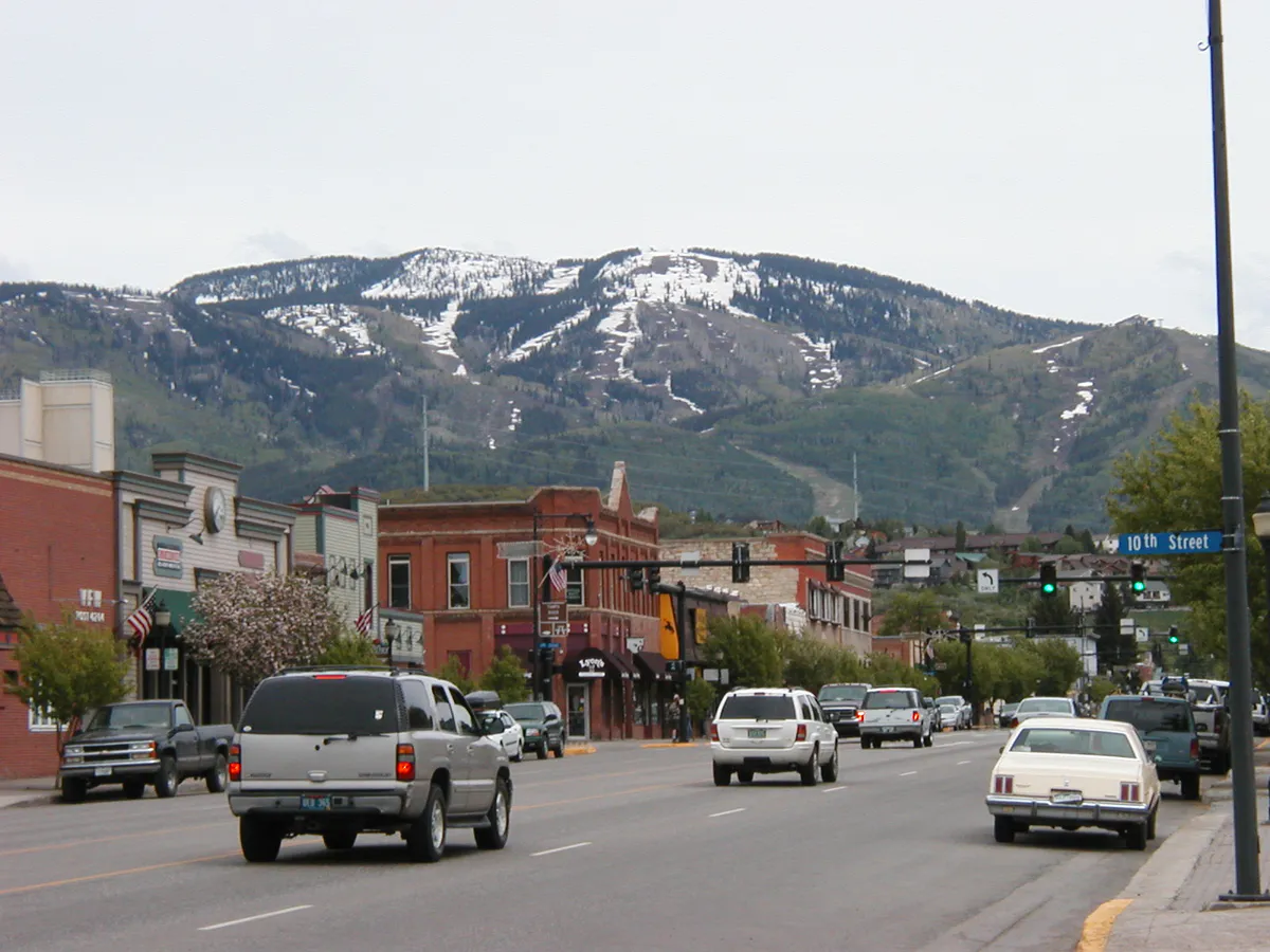 Steamboat Springs downtown, Colorado
