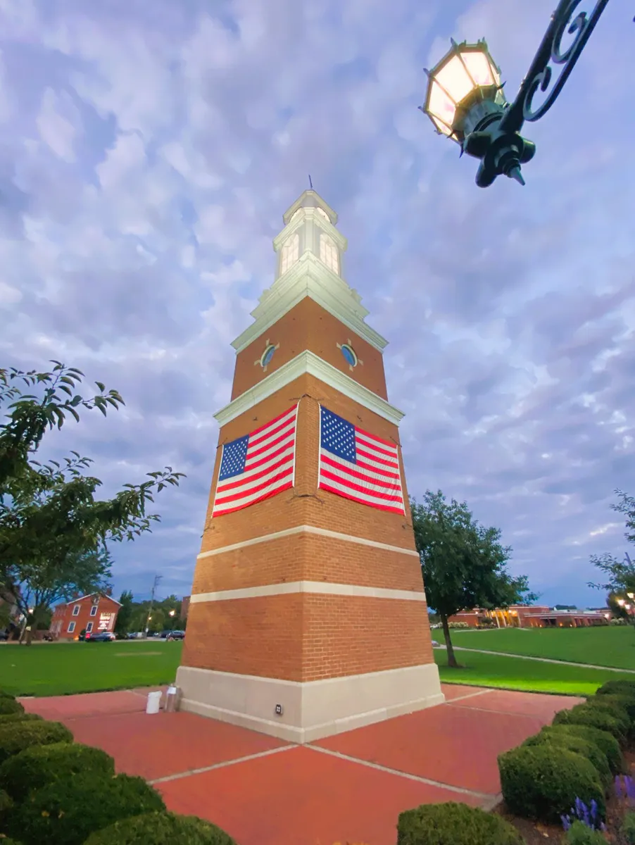 Strongsville Clock Tower 8-10-24 thumbnail IMG 3305, Ohio