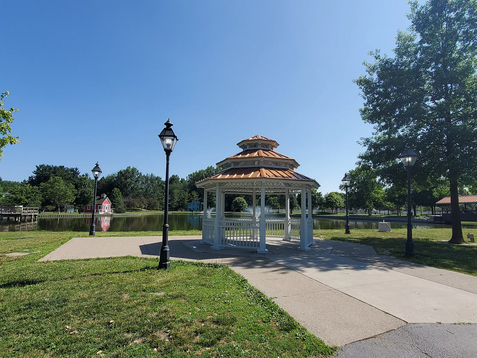 Heritage Park gazebo 1 in Taylor, Michigan