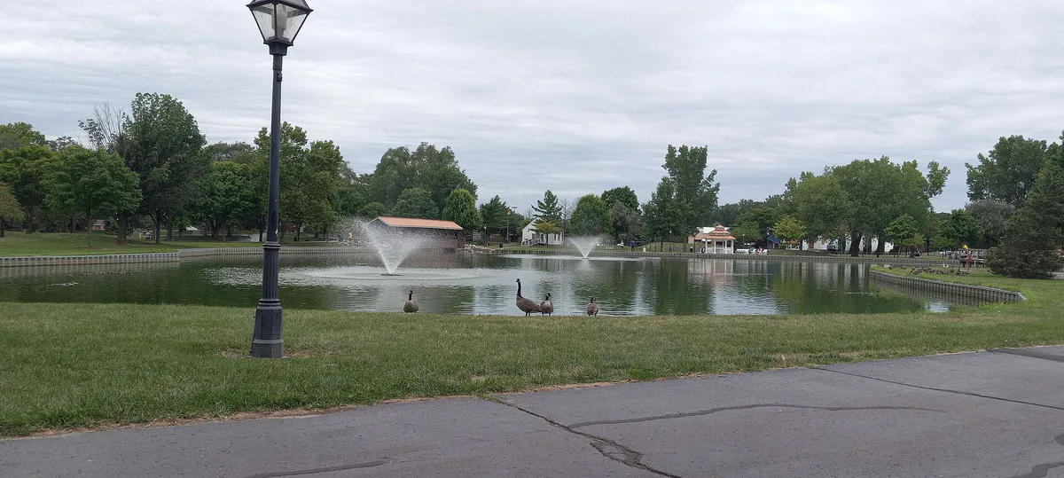Coan Lake Historical Area at Herritage Park in Taylor, Michigan