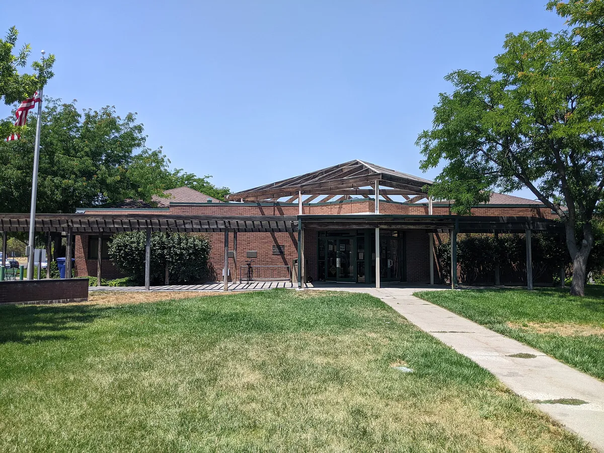 Taylorsville Library front view, Utah