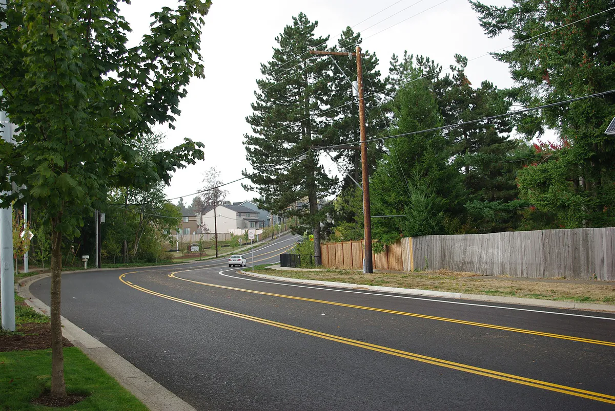 Bull Mountain Road in Tigard Oregon