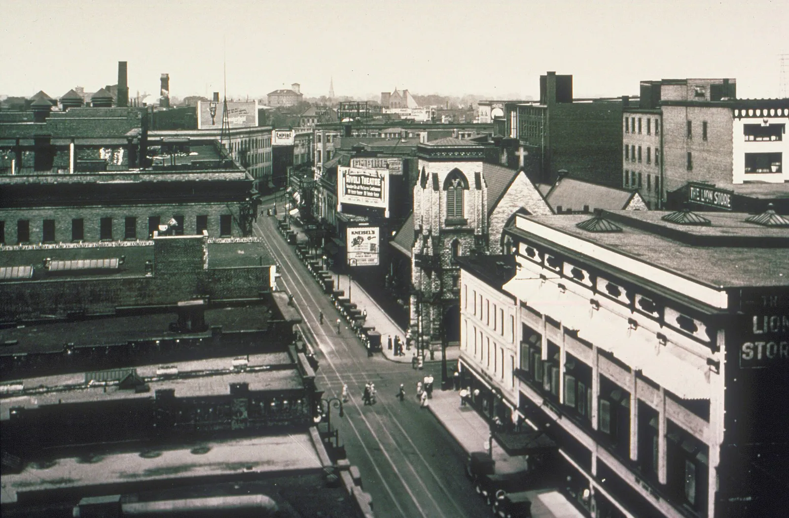 Adams Street (aerial view), Toledo, Ohio
