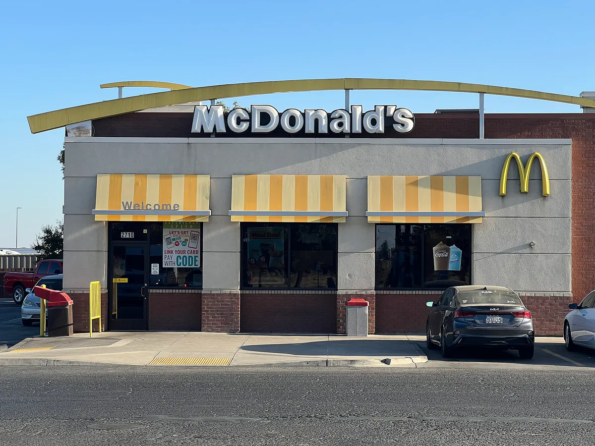 McDonald's Tulare, California