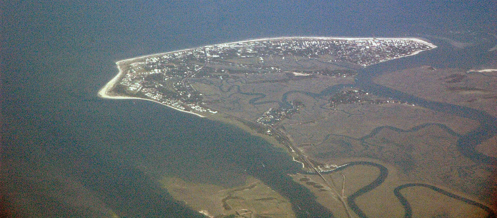 Barrier island (Tybee Island, Georgia, USA)