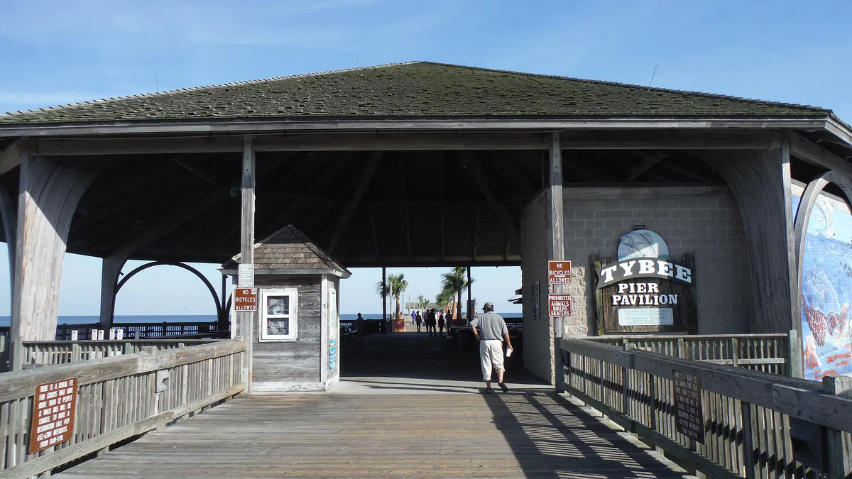 Tybee Island Pavillion Pier, Georgia
