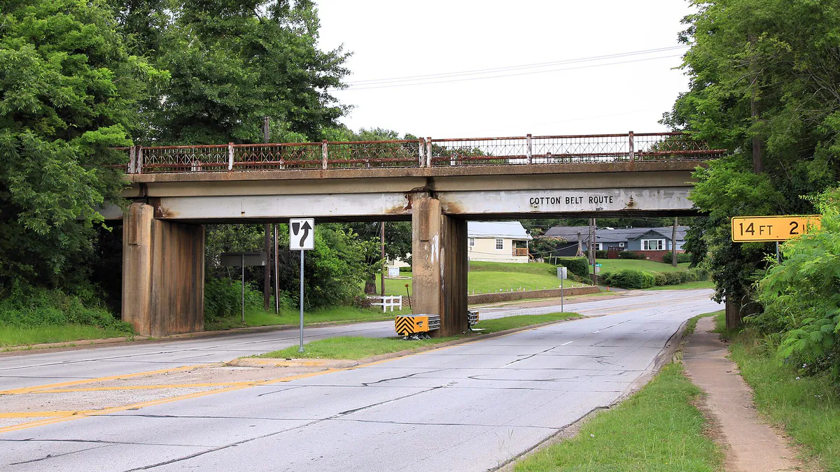 Glenwood Boulevard Underpass Tyler Texas