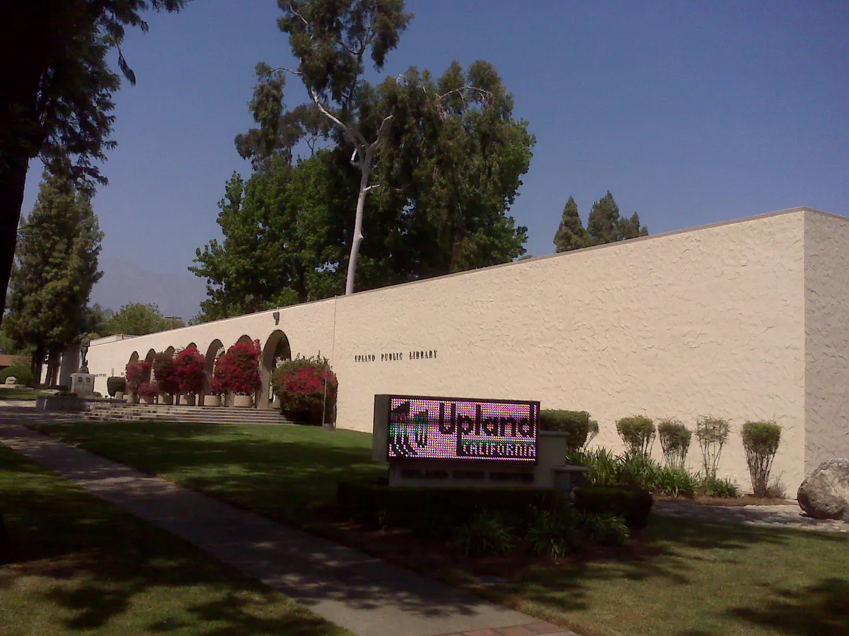 Upland Public Library, California