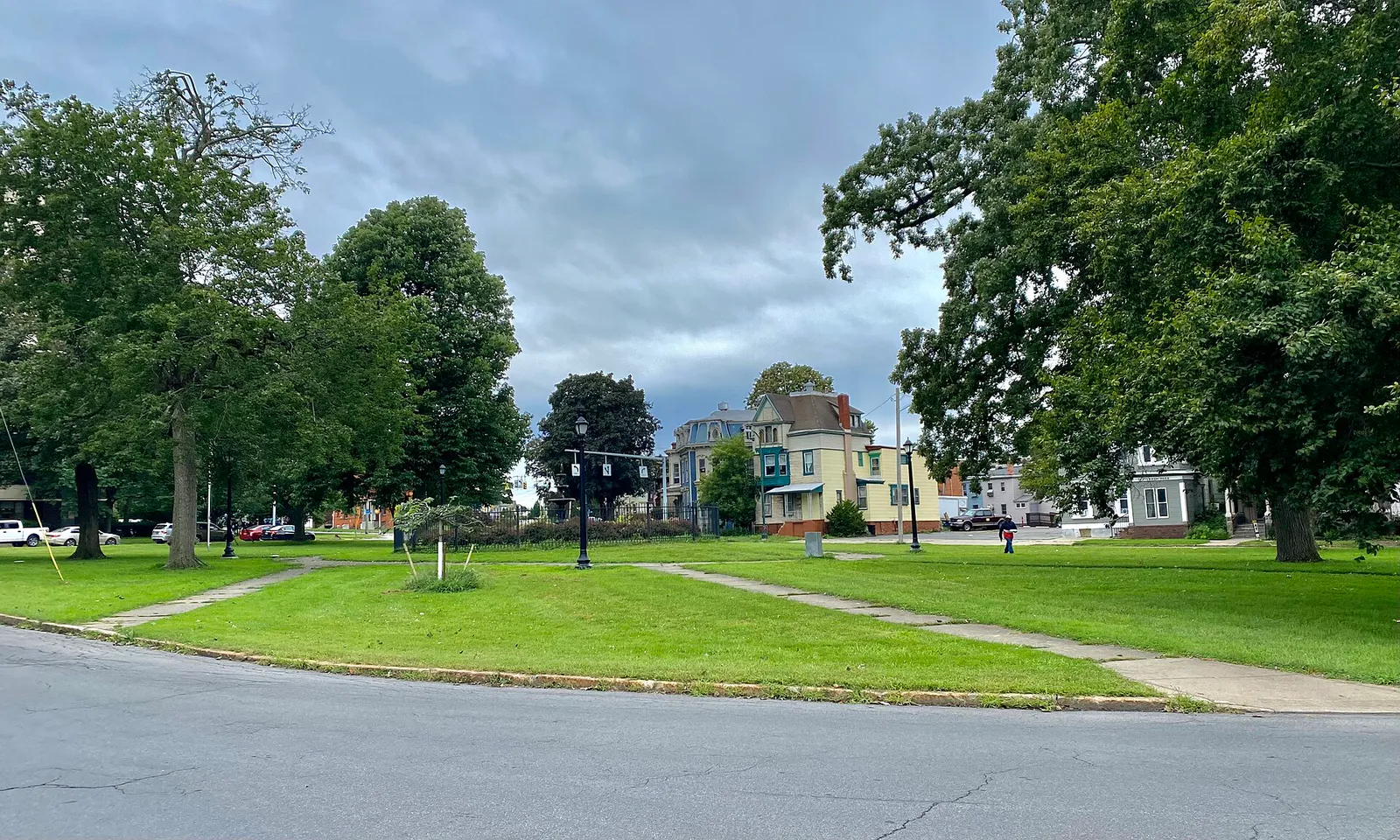 Utica, New York - 05 - Panoramic view of Steuben Park - 20210828