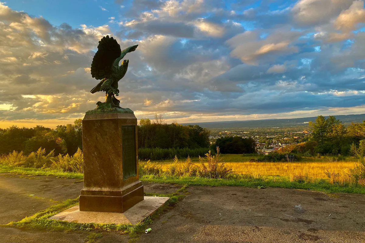 The Eagle, Roscoe Conkling Park, Utica, New York - 20210917