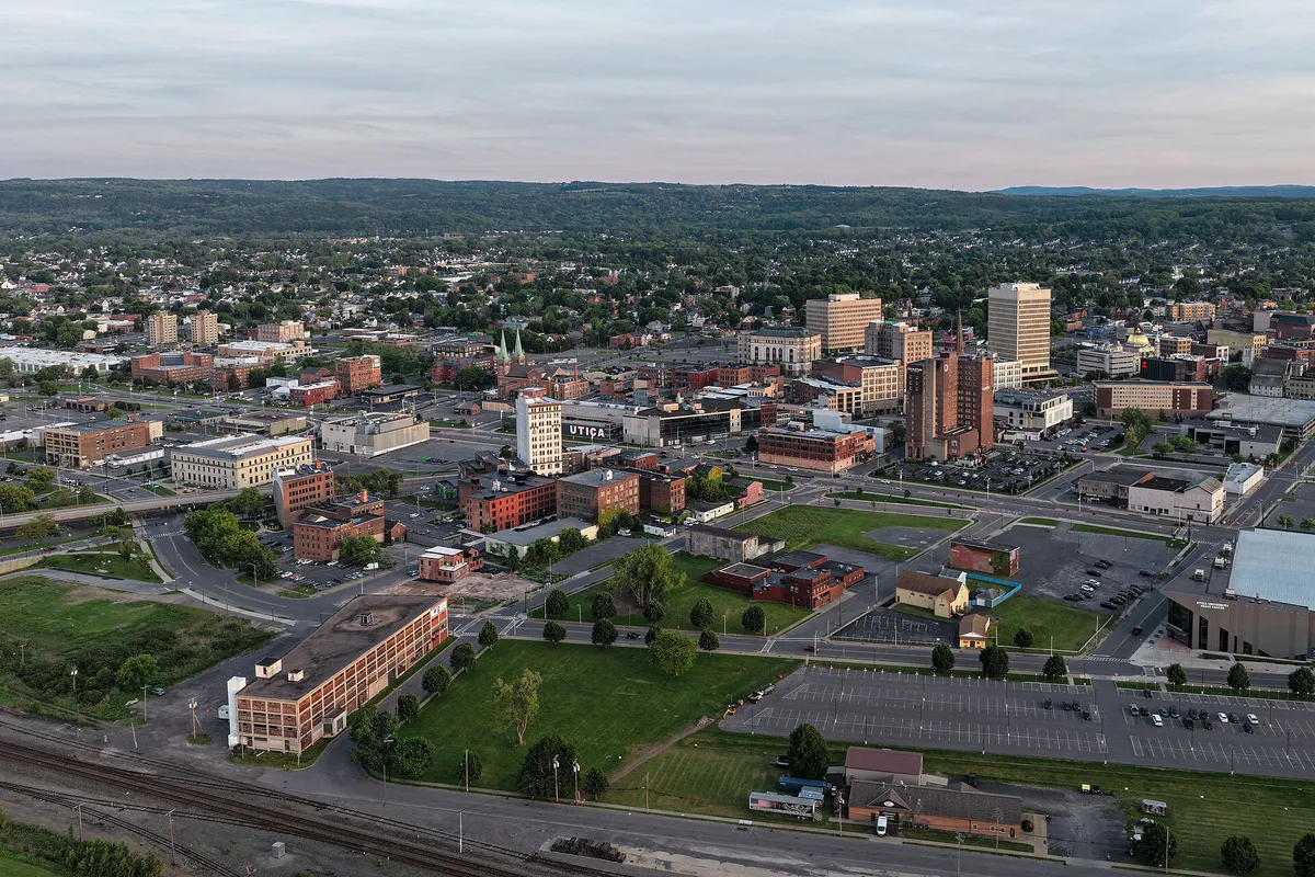 Utica, New York skyline