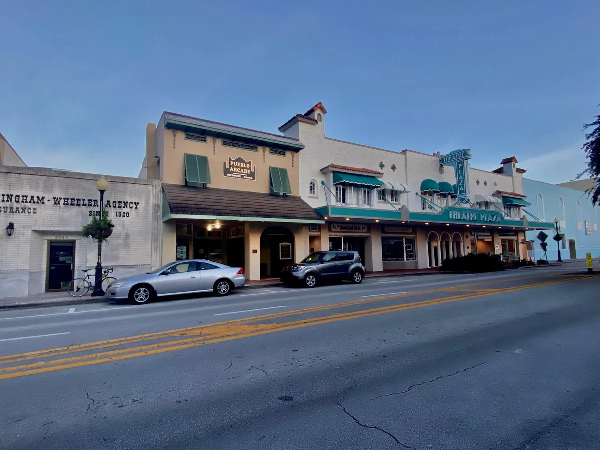 Pueblo Arcade and Vero Beach Theater, Florida