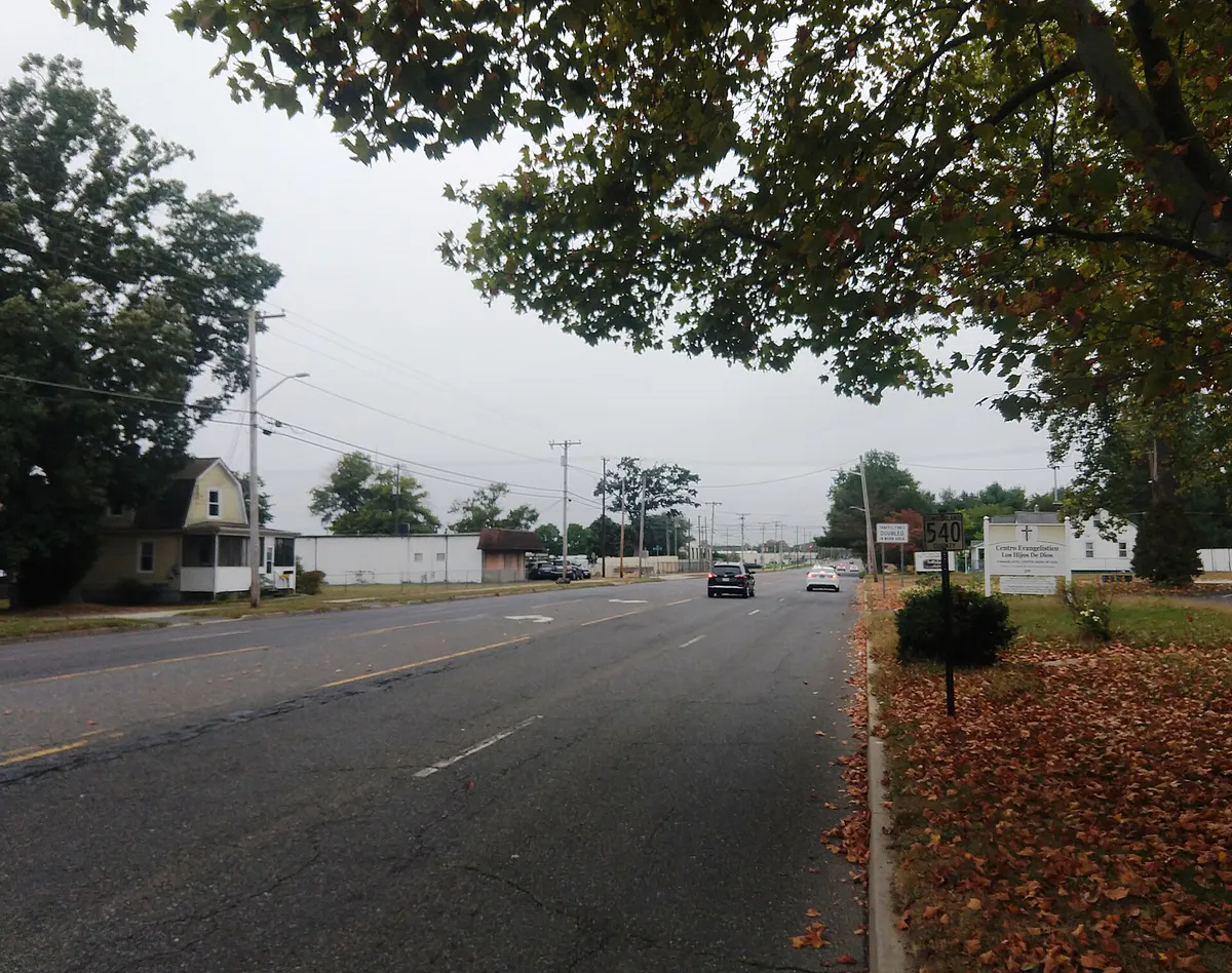 CR 540 wb past 3rd Street, Vineland, NJ, Sept. 2024, New Jersey