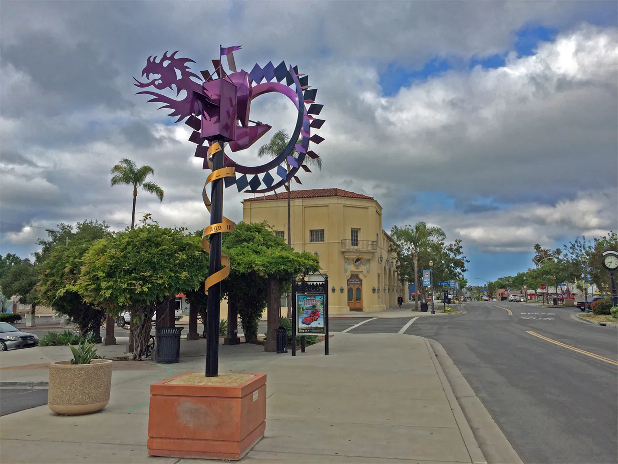 Main Street Vista, California