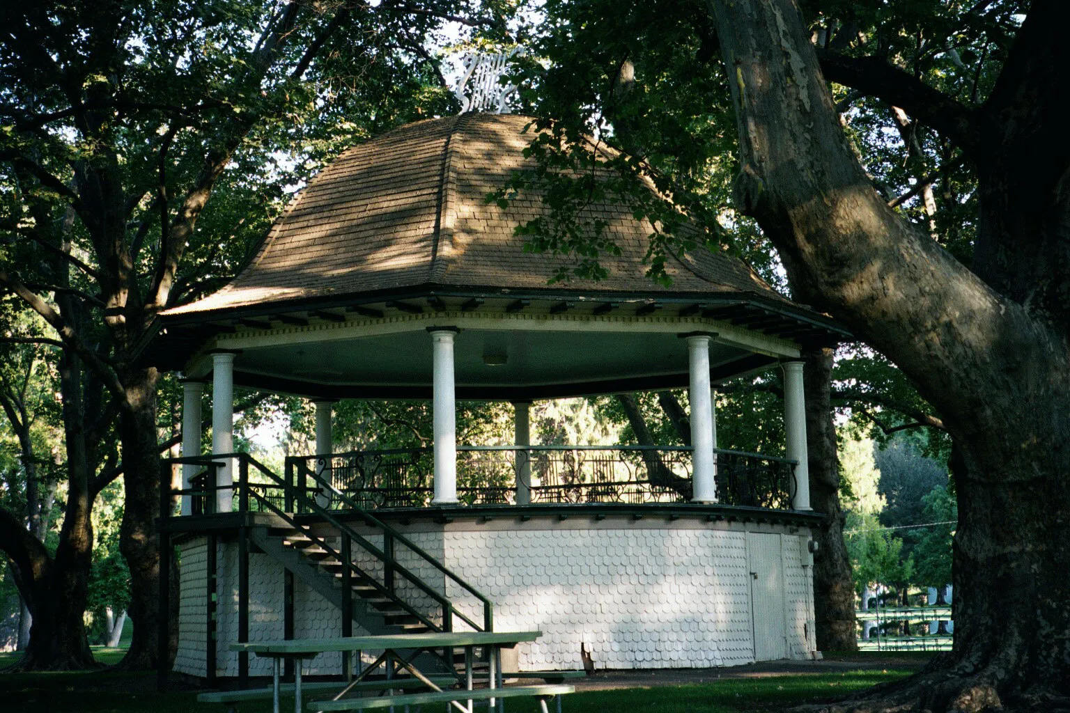 Band stand in Pioneer Park, Walla Walla, WA. (10900216193), Washington