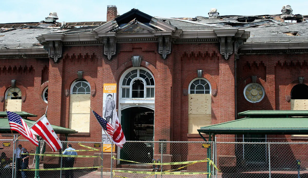 Eastern Market Fire, 4.30.07 in Washington, District of Columbia