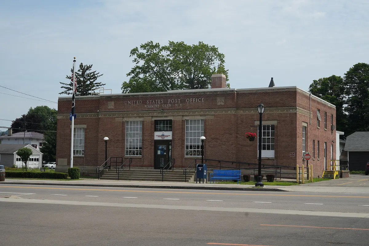 Watkins Glen, NY 14891 Post Office, New York