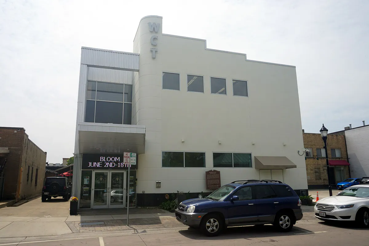 Waukesha June 2023 021 (Waukesha Civic Theatre), Wisconsin