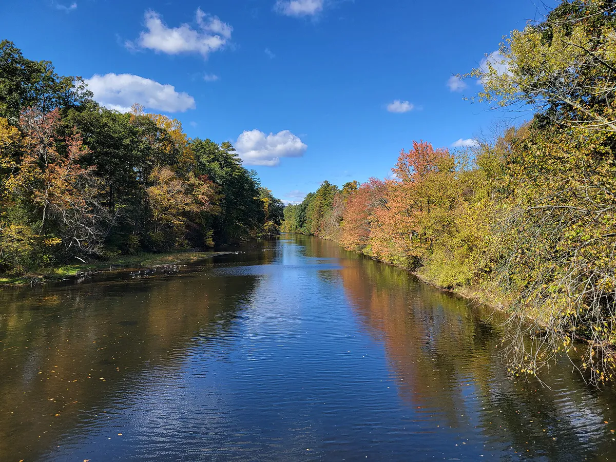 Little River at Granville Road, Westfield MA, Massachusetts