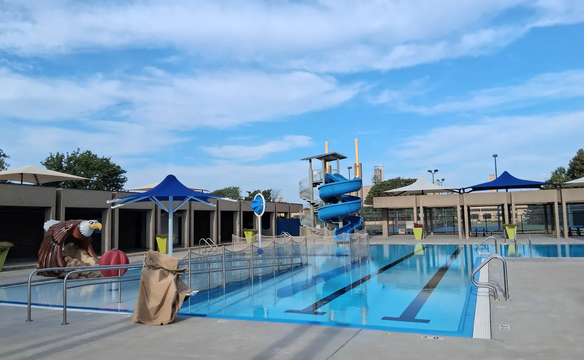 McAfee Swimming Pool at McAdams Park in Wichita, Kansas