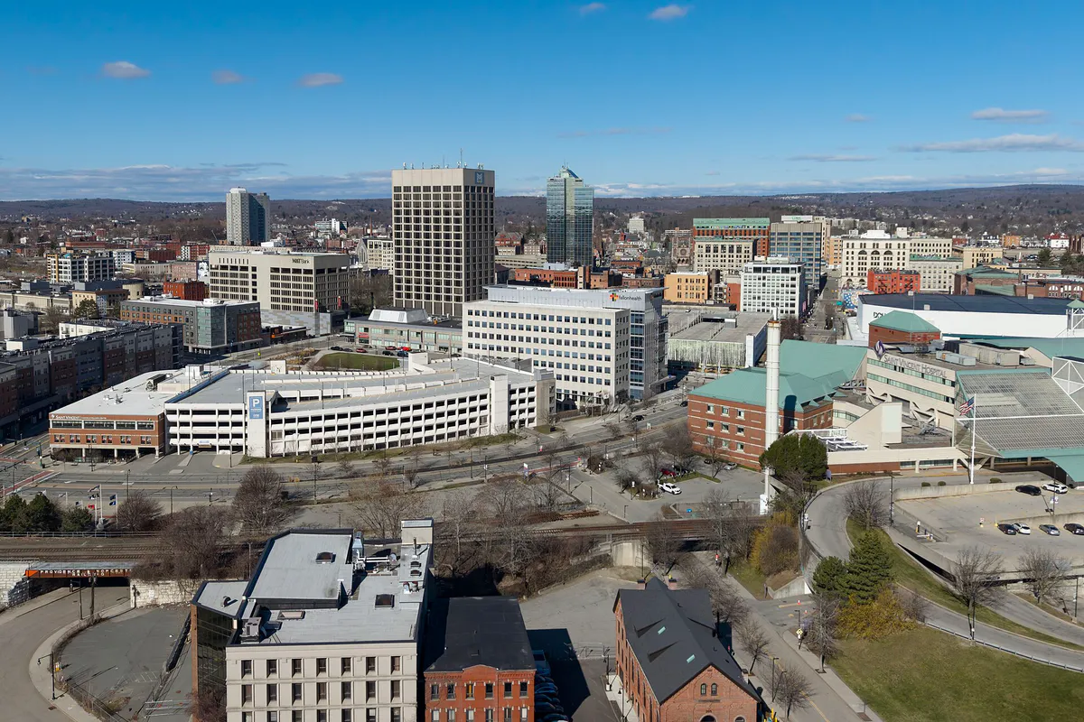 Worcester, MA skyline, Massachusetts